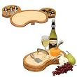 Picnic Time 849-00-505 Mariposa - Natural Wood Cheese Board