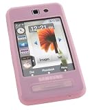Original Trendline24 Premium Silicon Kondom Tasche (pink) für Samsung SGH-F480 Kondom Case -inkl. samtweichem Transportbeutel