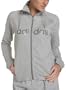 adidas Women's Sleek Fleece Jacket, Medium Grey Heather, Large