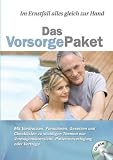 VorsorgePaket, CD-ROM Im Ernstfall alles gleich zur Hand. Mit Vordrucken, Formularen, Gesetzen und Checklisten zu wichtigen Themen wie Vermögensübersicht, Patientenverfügung oder Verträge