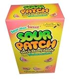 Sour Patch Soft & Chewy Candy, Watermelon, 240-Count Package