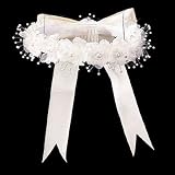 Wedding Flower Girl IVORY Floral Headpiece Tiara