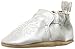 Robeez Girls' Metallic Mist Slip-On, Silver, 12-18 Months M US Infant
