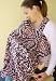 Baby : 100% Cotton Chic Nursing Cover - Pink Damask (FREE SHIPPING)