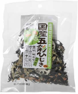 創健社 国産五彩ひじき 25g