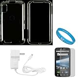 Clear Durable Two Piece Protective Rubberized Crystal Hard Case Cover for A ....