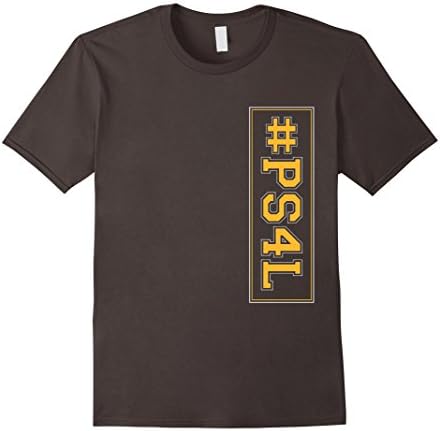 Men's #PS4L "Pittsburgh For Life" Novelty Fan T-Shirt 3XL Asphalt