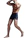 Neleus Men's Solid Splice Square Leg Swimwear,Blue (striped),US L,Asia 3XL