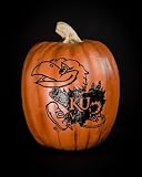 Kansas Jayhawks KU Pumpkin Halloween Decoration