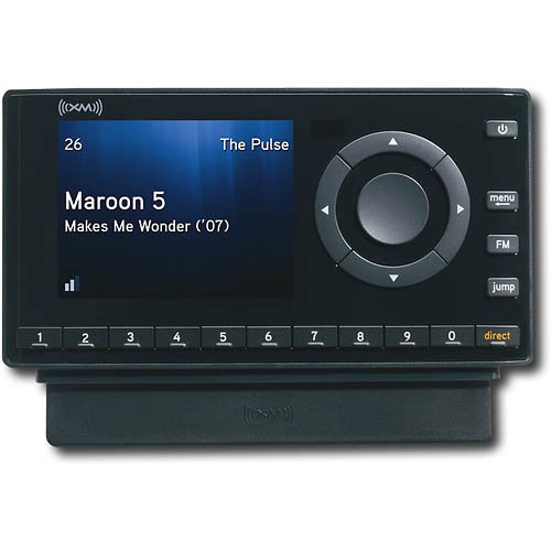 XM XDNX1V1 Onyx Dock-and-Play Radio with Car Kit (Black)
