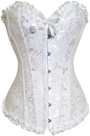 Hold Tight Burlesque Brocade Corset