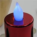 FL-1527 | Professional Quality LED Red Shiny Tea Light Battery Candle, A safe and effective way of dressing tables for any event