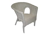 White Wicker Child's Chair