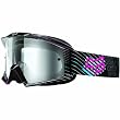 Fox Racing Main Geo Youth Boys Off-Road Motorcycle Goggles Eyewear w/ Free B&F Heart Sticker Bundle - Black/Pink/Clear