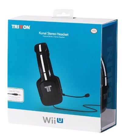 TRITTON Kunai Stereo Headset for Wii U and Nintendo 3DS - Black