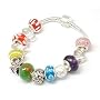 TOC BEADZ Pandora Design Summer Rainbow Bead Bracelet