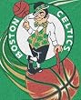 Boston Celtics 50"x60" Royal Plush Raschel Throw Blanket - Basketball Sports Merchandise