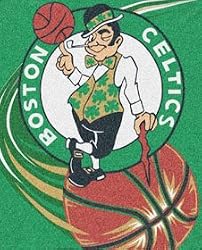 Boston Celtics 50"x60" Royal Plush Raschel Throw Blanket - Basketball Sports Merchandise