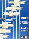 1989 Chevy Corsica and Beretta Repair Shop Manual Original