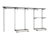 Rubbermaid Configurations Classic Closet Kit - 4-8 Ft.