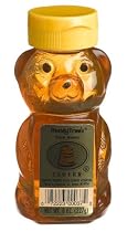 Honey Tree Clover, 8-Ounce Plastic Bear (Pack of 12)