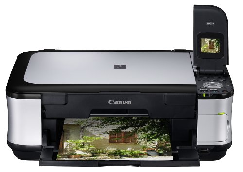 Canon - Pixma MP550 - Imprimante Multifonction jet d'encre - Connectivité Bluetooth & USB - 9600 dpi - Noir / Argent