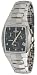 Oniss Men's Black Tungsten Chronograph with Faceted Crystal Watch Model ON-675-1 Image