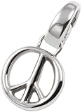 charms FOSSIL Damen Charm Anhänger Edelstahl Peace JF85344040
