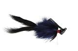 Rabbit Hair Weedless Jigs - Blue Black 3/8 oz.