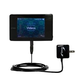 Gomadic High Output Home Wall AC Charger for the iRiver B20 with Power Sleep technology - Intelligently designed with Gomadic TipExchange