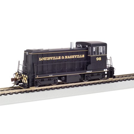 Bachmann GE 70 Ton Diesel Louisville and Nashville 99 (Black and Yellow) Locomotive HO Scale, DCC On-Board