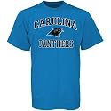 Carolina Panthers Light Blue Heart and Soul T-shirt