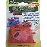 Clover Pink Desk Needle Threader