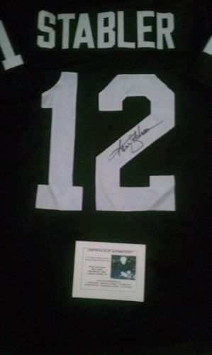 Kenny Stabler Signed Oakland Raiders Jersey