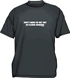 Don't Make Me Get Out My Flying Monkeys Men's Tee Shirt in 12 colors Small thru 6XL
