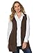 Roamans Women's Plus Size Fine Gauge Long Sweater Vest