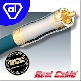 Real cable - anocc90 1m00 - Cable audio coaxial master 1m00