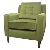 Clybourn Loft Chair - Green Velvet