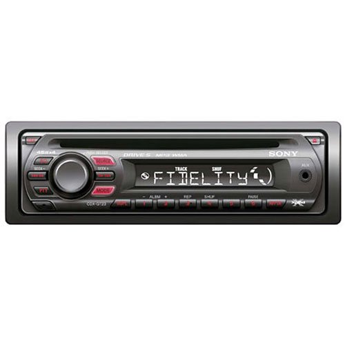 Sony CDX-GT 23 MP3-CD-Tuner (Front AUX-In) schwarz