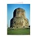 View of Dhamekh Stupa (photo) by - Greeting Card (Pack of 2) - 7x5 inch - Art247 - Standard Size - Pack Of 2