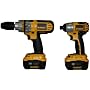 DEWALT DCX4230 18-Volt Lithium Ion Cordless Hammerdrill / Impact Driver Combo Kit with NANO Technology