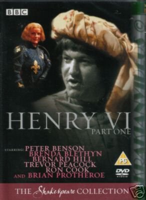 CD-Charts  DVD : Henry VI Part One 1983 BBC