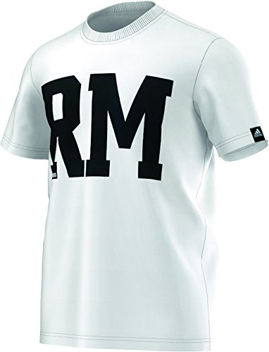 adidas Herren Fanshirt Real Madrid, Weiß, L, F85663