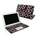 Red Loops Design Skin Decal Sticker for Apple MacBook 13"" White Unibody (NO SEPARATE TRACKPAD released in 2009)