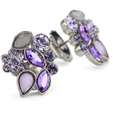 Sorrelli Chantilly Lace Floral Crystal Cluster