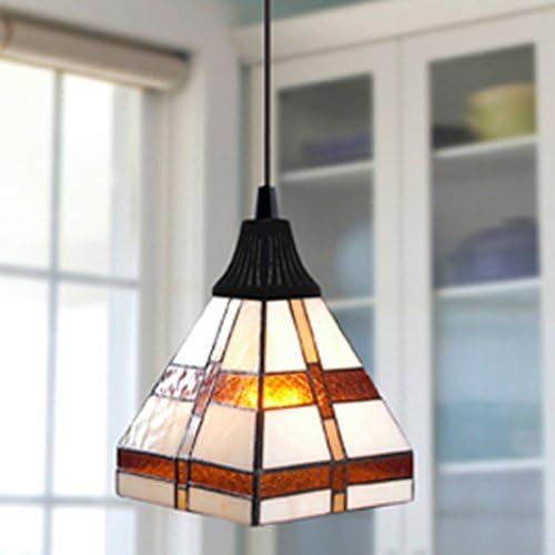 Worth Home Products Instant Pendant Light Conversion Kit Antique Bronze Craftsman Style Shade Transitional Recessed Light Conversion Kit for 6" and 4" Recessed Mounted Cans