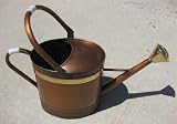 Copper Finish Watering Can for Garden