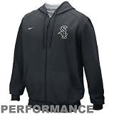 Nike Chicago White Sox Black ThermaFIT Fleece Performance Hoody Sweatshirt