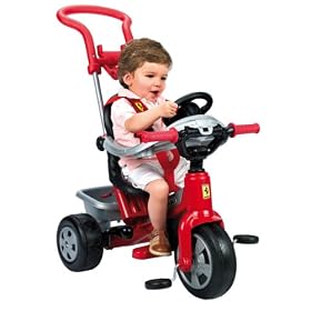 Famosa - 800005840 - Tricycle - Ferrari avec Canne
