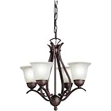 Dover Chandelette in Tannery Bronze